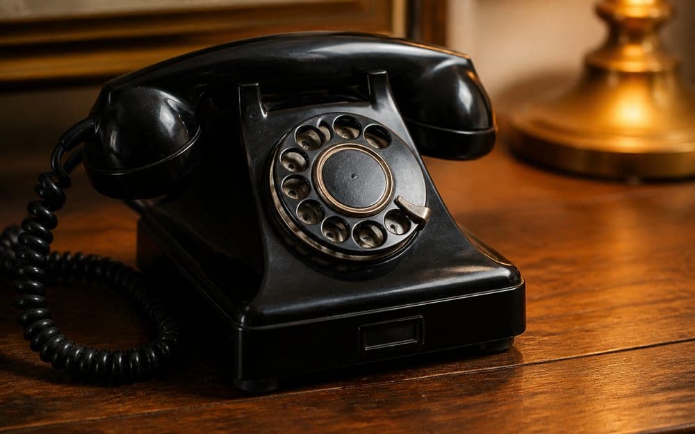 Telephone for railway contacts