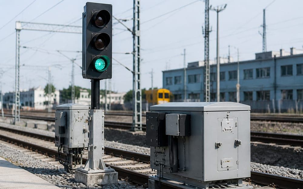 Railway signalling equipment
